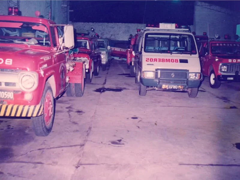 Galpon Bomberos Roque Perez