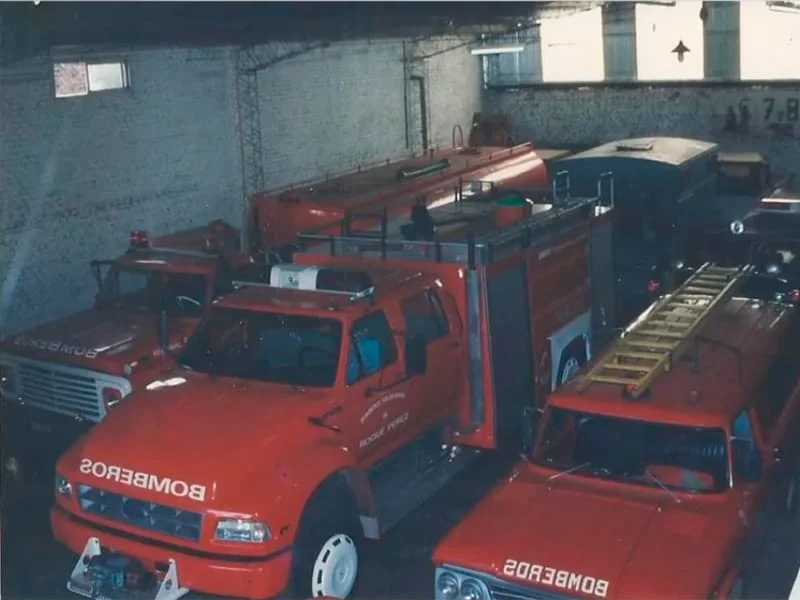 Galpon Bomberos Roque Perez