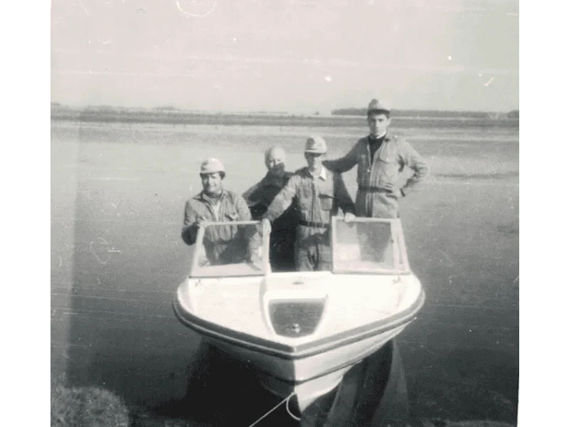 Inundaciones Roque Perez 1985