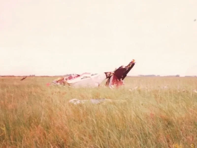 Accidente avion Roque Perez 2001