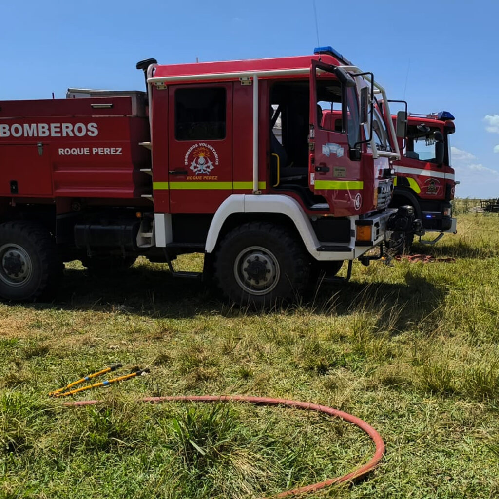 Movil 4 - Incendio de vivienda